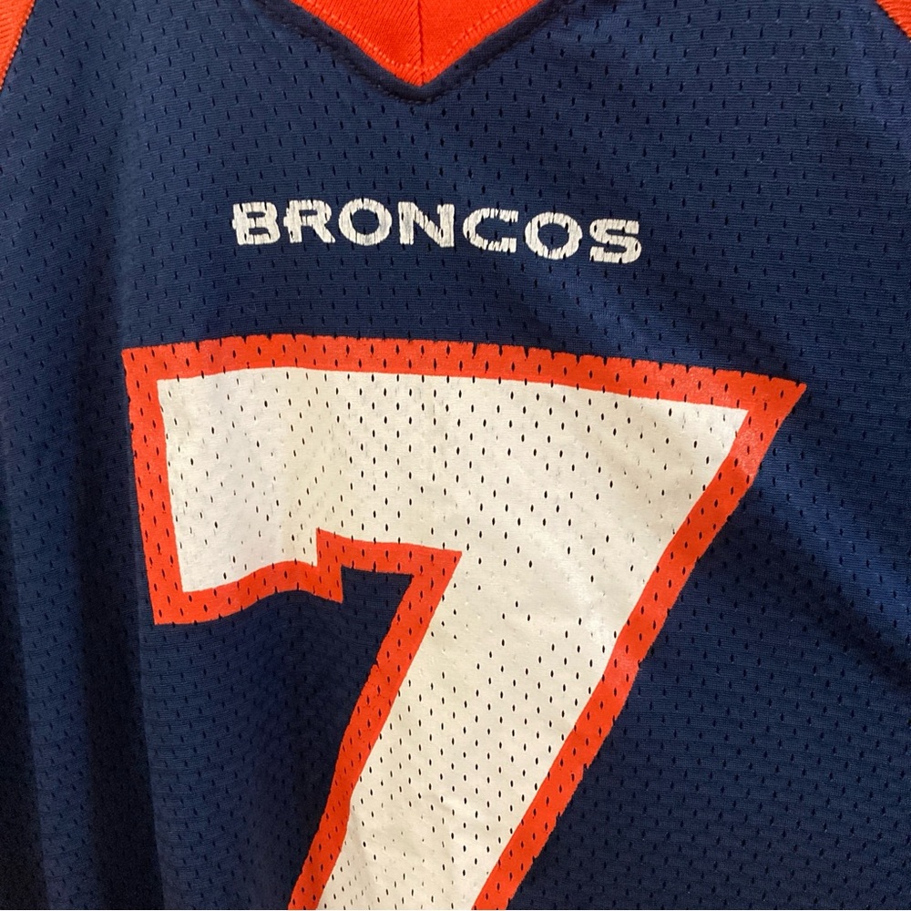 VTG 80s 90s  Tailored exclusively for Wilson Blue/Orange Jersey John Elway XL - Picture 8 of 16